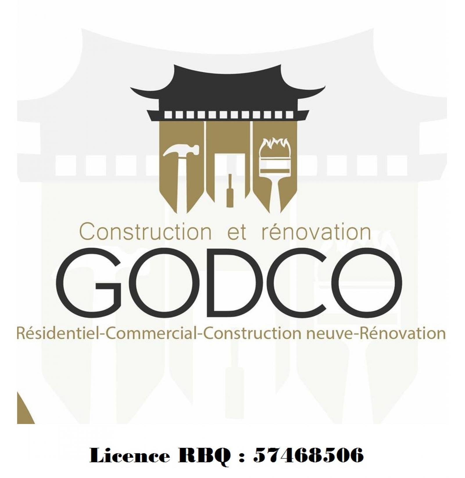 CONSTRUCTION & RÉNOVATIONS GODCO Logo